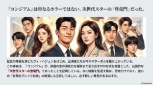 コンジアム』キャストの現在は？ウィ・ハジュンの激変と『死霊館』の謎を徹底調査 〜ヨフカシのボヤキ〜