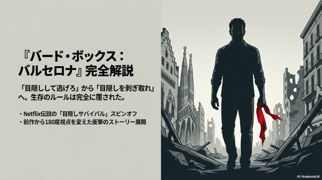 バードボックス2バルセロナのネタバレ解説！結末と怪物の正体は？