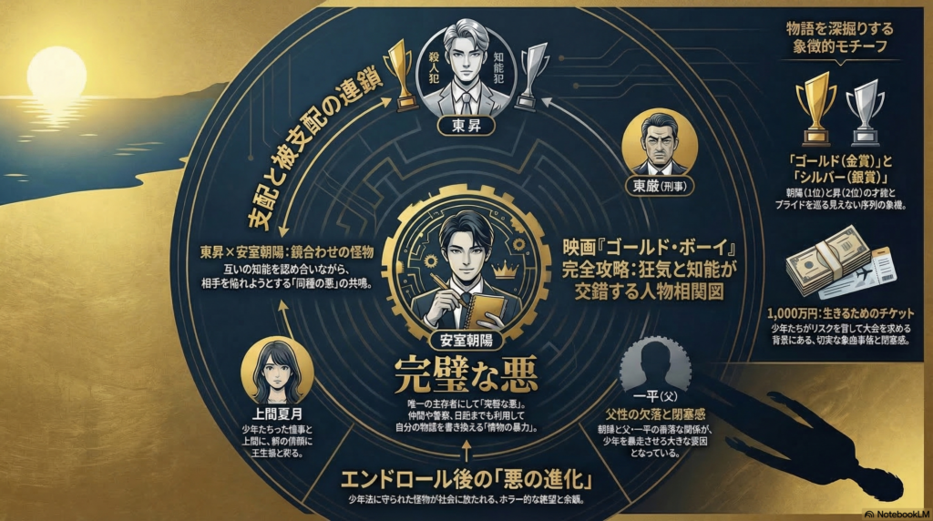 映画ゴールドボーイの相関図