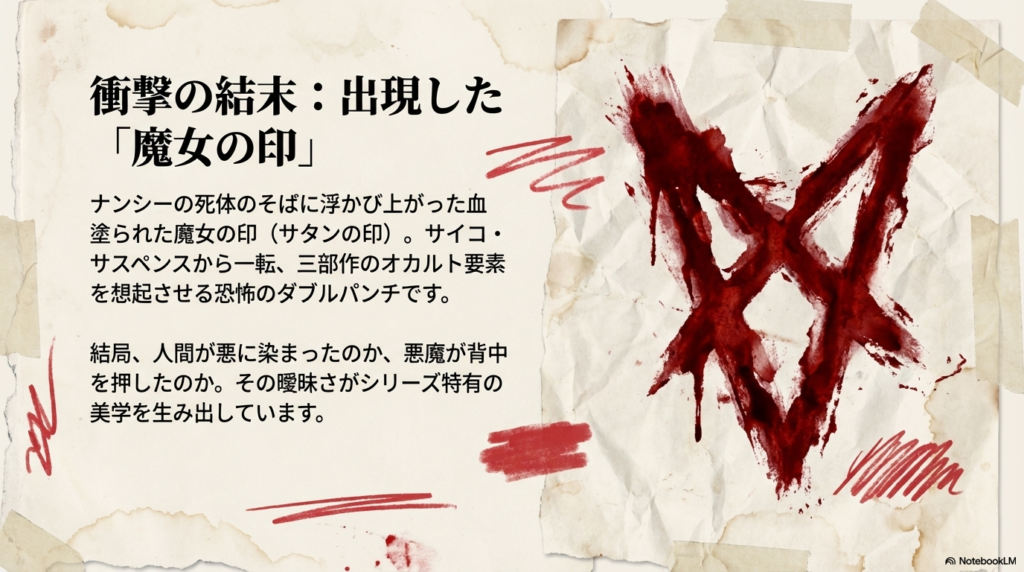 衝撃の結末！出現した魔女の印が意味するもの