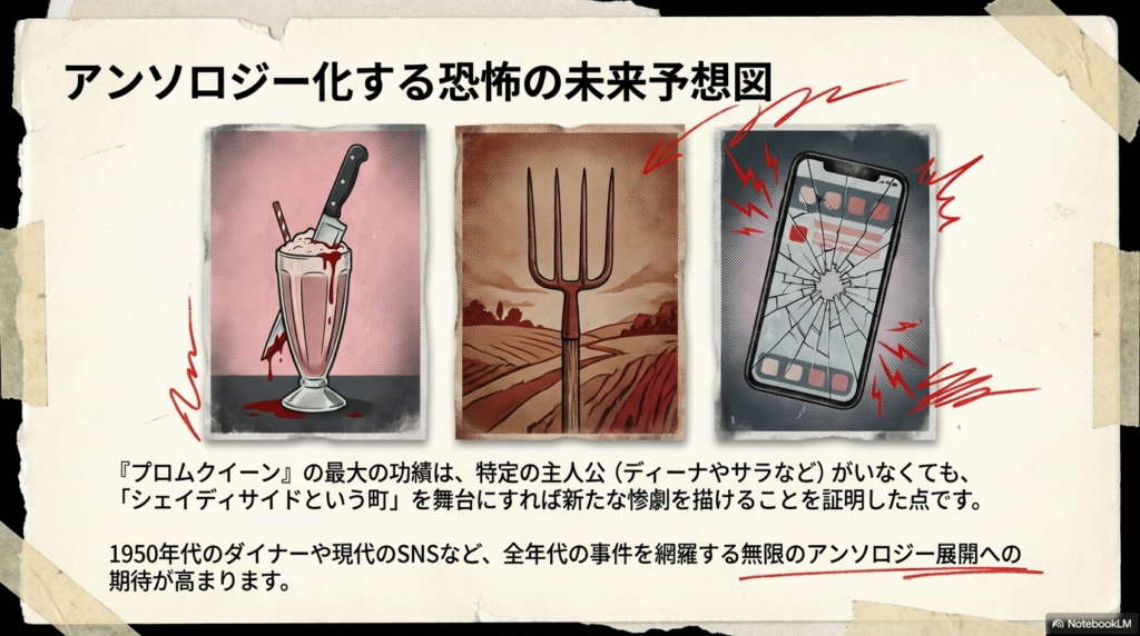 今後の続編は？アンソロジー化する恐怖の未来予想図