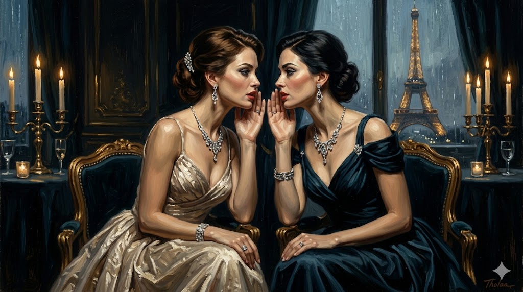 夜のパリ、影の策略