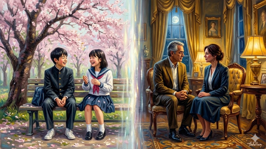 過去と現在の交差