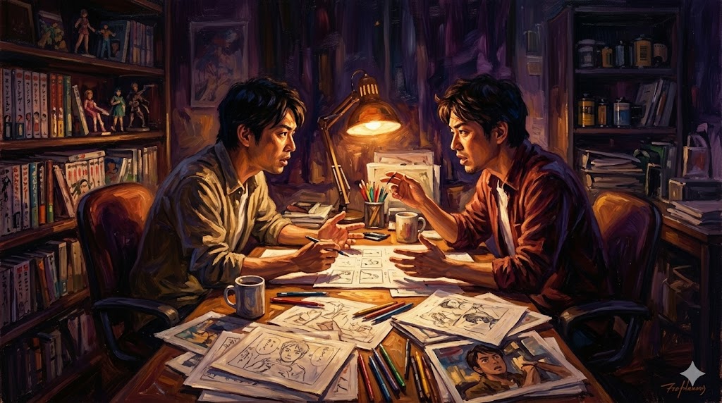 制作現場の熱気