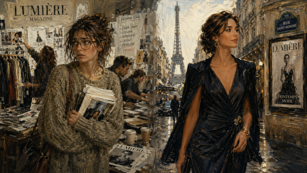 垢抜けない少女から成熟した女性へ