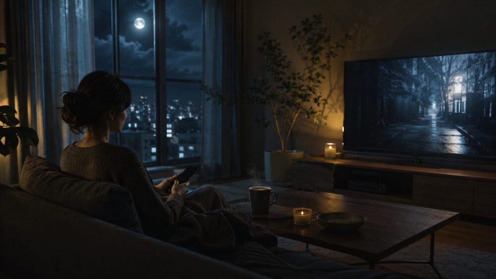 観るタイミングを選ぶ夜の映画体験